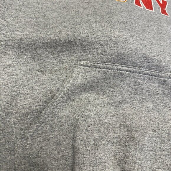 FDNY Hoodie Mens Small Gray New York Fire Department Sweatshirt 9/11 - Picture 5 of 13